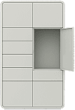 Locker abierto